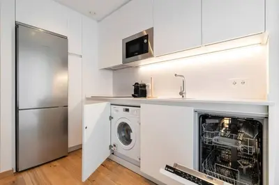 Una cocina o zona de cocina en Elegance & comfort in Chamberi- 2A