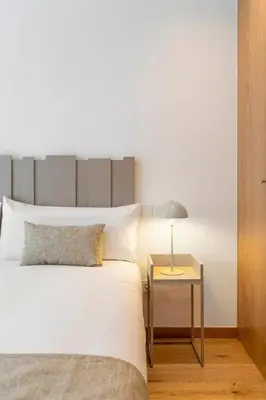 Cama o camas de una habitación en Elegance & comfort in Chamberi- 2B