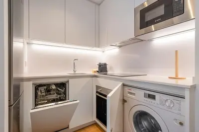 Una cocina o zona de cocina en Elegance & comfort in Chamberi- 3B
