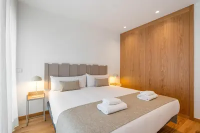 Cama o camas de una habitación en Elegance & comfort in Chamberi- 5B