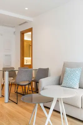 Zona de estar de Elegance & comfort in Chamberi- 5B