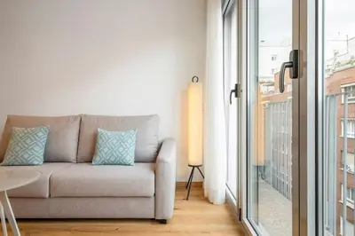 Zona de estar de Elegance & comfort in Chamberi- 4B