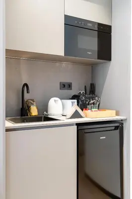 Una cocina o zona de cocina en Dobo Madrid Moncayo