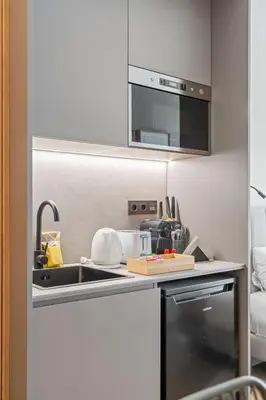 Una cocina o zona de cocina en Dobo Madrid Moncayo