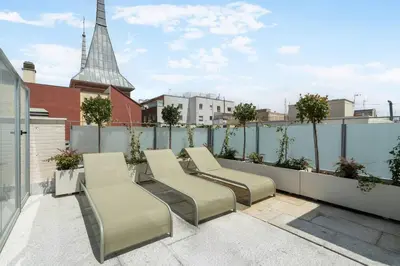 Zona de estar de Elegance & comfort in Chamberi- 1C