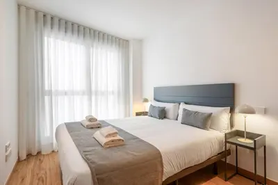 Cama o camas de una habitación en Elegance & comfort in Chamberi- 2C
