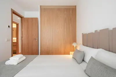 Cama o camas de una habitación en Elegance & comfort in Chamberi- 2C