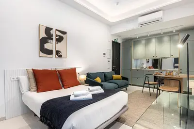 Zona de estar de Waou Urban Home Salamanca I