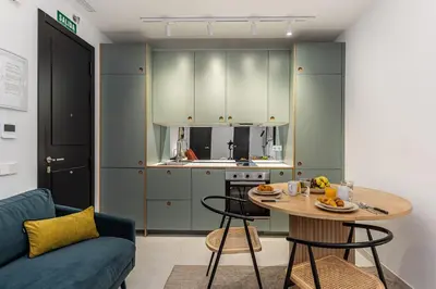 Una cocina o zona de cocina en Waou Urban Home Salamanca I