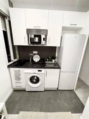 Una cocina o zona de cocina en Apartament comfort