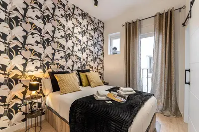 Cama o camas de una habitación en Waou Las Letras III - Alquiler Corta Duración