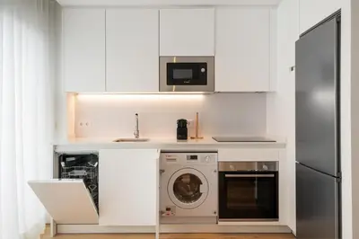 Una cocina o zona de cocina en Elegance & comfort in Chamberi- 3C