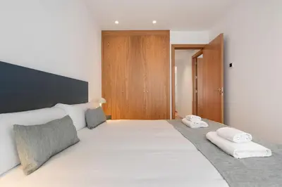 Cama o camas de una habitación en Elegance & comfort in Chamberi- 3C
