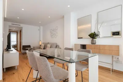 Zona de estar de Elegance & comfort in Chamberi- 4C