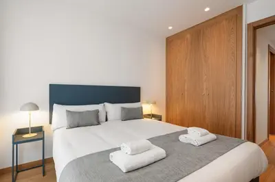 Cama o camas de una habitación en Elegance & comfort in Chamberi- 5C