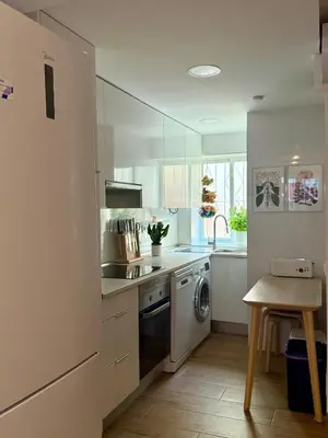 Una cocina o zona de cocina en Fee4Me Bright and Central Flat