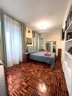 Cama o camas de una habitación en Habitaciones en Luisa