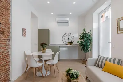 Zona de estar de Retiro City Center Apartment