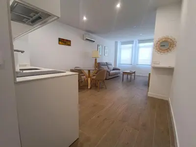 Una cocina o zona de cocina en Apartamentos BONDELA