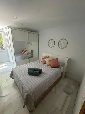 Cama o camas de una habitación en Beautiful Apartment in Retiro