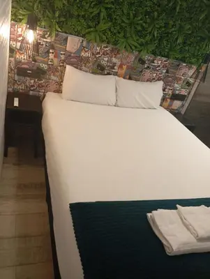 Cama o camas de una habitación en New York charm in the heart of Chueca - Barbara