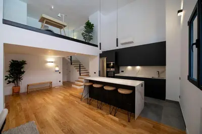 Una cocina o zona de cocina en Spectacular apartment Bravo Murillo AC WiFi 1