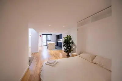 Cama o camas de una habitación en Spectacular apartment Bravo Murillo AC WIFI 2