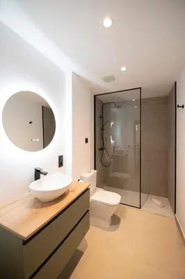 Un baño de Spectacular apartment Bravo Murillo AC WIFI 3