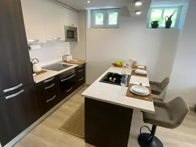 Una cocina o zona de cocina en Wonderful apartment in Madrid River REF VT-13041