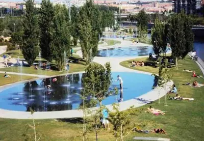 Piscina en o cerca de Wonderful apartment in Madrid River REF VT-13041