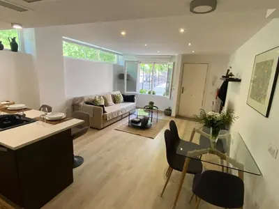 Zona de estar de Wonderful apartment in Madrid River REF VT-13041