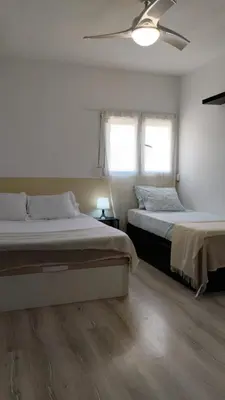 Cama o camas de una habitación en Usera Habitaciones B