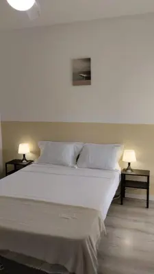 Cama o camas de una habitación en Usera Habitaciones B