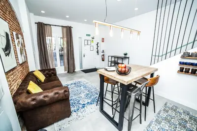 Zona de estar de Hotel Maruja en Cascorro
