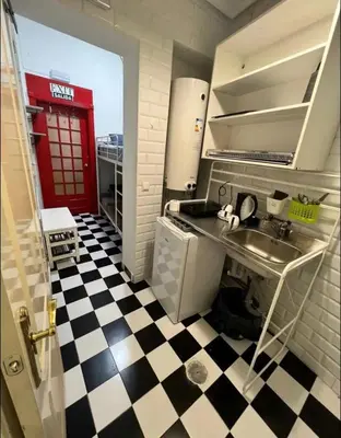Una cocina o zona de cocina en Family Master Suite Close By GranVia