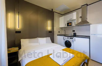 Una cocina o zona de cocina en Urban Nest China Town