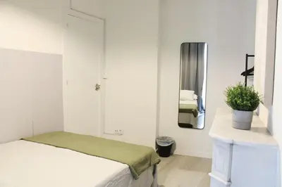 Cama o camas de una habitación en Matute Street, Private rooms