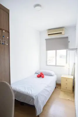 Cama o camas de una habitación en Apartamento Peña Prieta 3 habitaciones