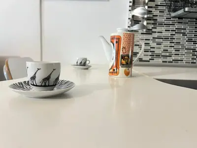 Utensilios para hacer té y café en Coqueto apartamento en Chamberí 4 personas