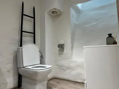 Un baño de Coqueto apartamento en Chamberí 4 personas