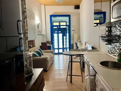 Zona de estar de Coqueto apartamento en Chamberí 4 personas