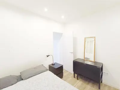 Cama o camas de una habitación en JM17b Apto grande Chamberi - Canal