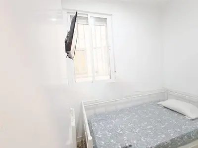 Cama o camas de una habitación en JM17b Apto grande Chamberi - Canal