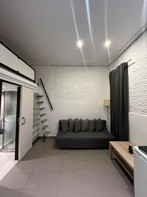 Zona de estar de BM32b Estudio Chamberi Quevedo