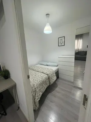 Cama o camas de una habitación en EL14 Apartamento 2 dormitorios Chamberi Wifi