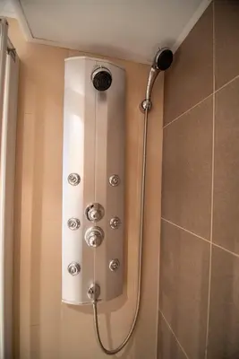 Un baño de Santiago Bernabeu Temporary Apartment JMC52