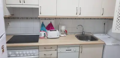 Una cocina o zona de cocina en Madrid-Sol Apartment Short Term Staying