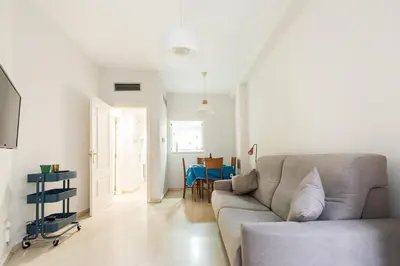 Zona de estar de Madrid-Sol Apartment Short Term Staying