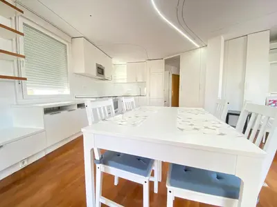 Una cocina o zona de cocina en Apartamento Plaza España