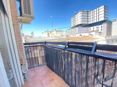 Un balcón o terraza de Apartamento Plaza España